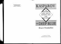 Kasparov and Deep Blue [Bruce Pandolfini, 1997].pdf